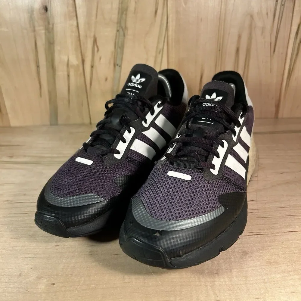 Adidas ZX 1K Boost Black White 2022 Mens Size 10 US Athletic Shoes
